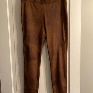 Free People Leather Leggings